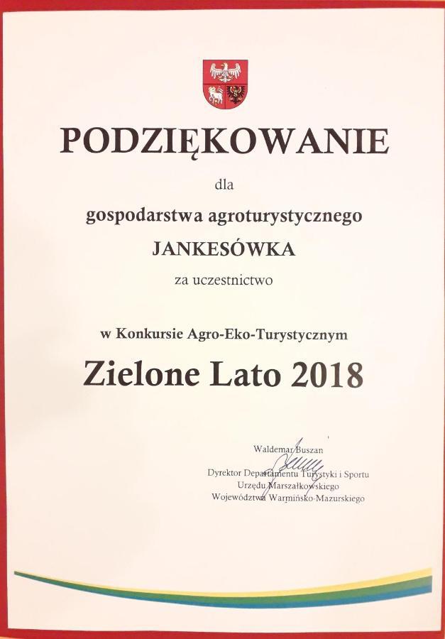Gospodarstwo Agroturystyczne Rowerowa Przystan "Jankesowka" リジバルク・バルミンスキ エクステリア 写真